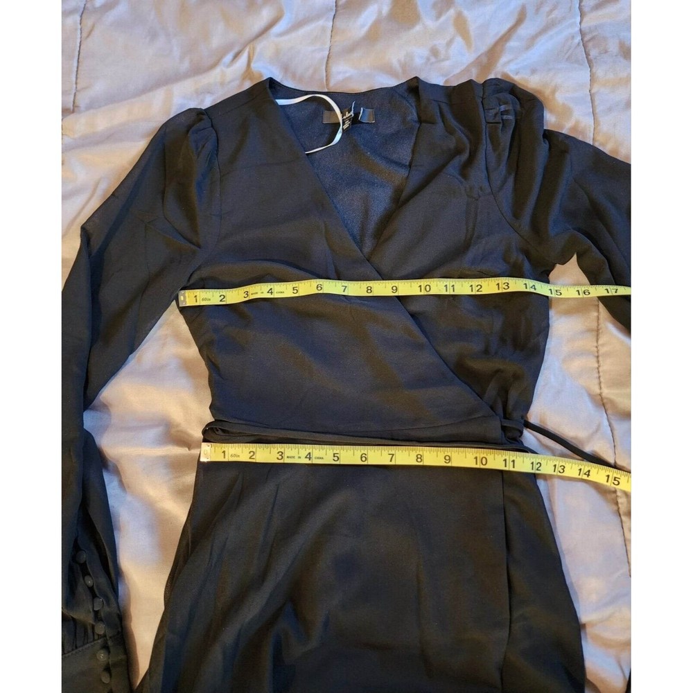 Lulus My Whole Heart Long Sleeve Wrap Dress. Size XS - Picture 6 of 9